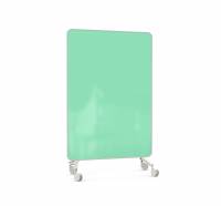 Lintex Frame Mobile glastavle 120x196cm med grå ramme Free, mint grøn