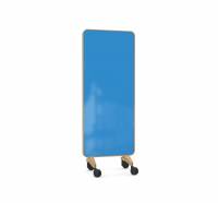 Lintex Frame Mobile glastavle 75x196cm med eg ramme Daring, blå