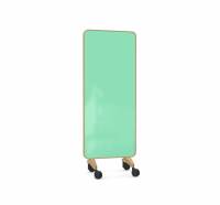 Lintex Frame Mobile glastavle 75x196cm med eg ramme Free, mint grøn