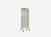 Lintex Frame Mobile glastavle 75x196cm med grå ramme Fair, lys grøn