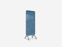 Lintex Frame Mobile glastavle 75x196cm med grå ramme Peaceful, blå
