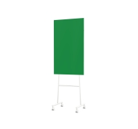 Lintex Mono Mood mobile glastavle 70x120cm hvidt stativ Fearless, gr&oslash;n