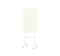 Lintex Mono Mood mobile glastavle 70x120cm hvidt stativ Pale, r&aring;hvid