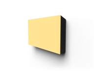 Lintex Mood Box opbevaringsbox 41x22cm Lively, lys gul