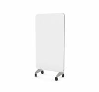 Lintex Mood Fabric Mobile 100x196cm Pure/grå med stofbeklædt hjulsæt