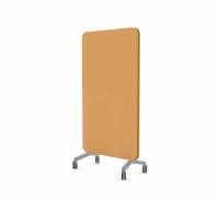 Lintex Mood Fabric Mobile 100x196cm Sunny med grå hjulsæt