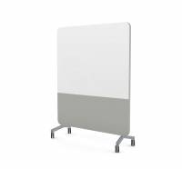 Lintex Mood Fabric Mobile 150x196cm Pure/grå med grå hjulsæt