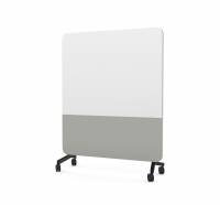 Lintex Mood Fabric Mobile 150x196cm Pure/grå med sort hjulsæt