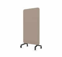 Lintex Mood Fabric Mobile Silk 100x196cm Cozy med sort hjulsæt
