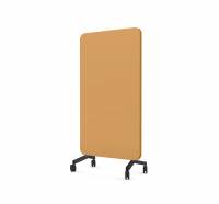 Lintex Mood Fabric Mobile Silk 100x196cm Sunny med sort hjulsæt