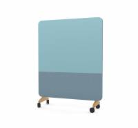 Lintex Mood Fabric Mobile Silk 150x196cm Calm med eg hjulsæt