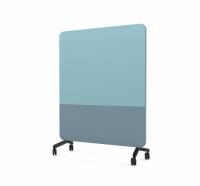 Lintex Mood Fabric Mobile Silk 150x196cm Calm med sort hjulsæt