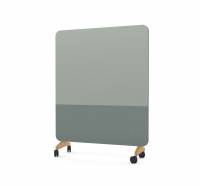 Lintex Mood Fabric Mobile Silk 150x196cm Frank med eg hjulsæt