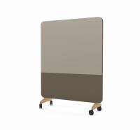 Lintex Mood Fabric Mobile Silk 150x196cm Lonely med eg hjulsæt