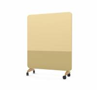 Lintex Mood Fabric Mobile Silk 150x196cm Mellow med eg hjulsæt