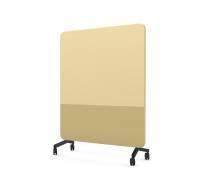 Lintex Mood Fabric Mobile Silk 150x196cm Mellow med sort hjulsæt