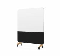 Lintex Mood Fabric Mobile Silk 150x196cm Pure med eg hjulsæt