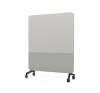 Lintex Mood Fabric Mobile Silk 150x196cm Shy med sort hjulsæt