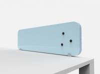 Lintex Mood Fabric bordskærm 100x35cm Calm, lys blå