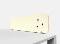 Lintex Mood Fabric bordskærm 100x35cm Mellow, lys gul