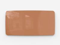 Lintex Mood Flow Wall glastavle 200x100cm Brave, brændt orange