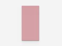 Lintex Mood Wall Silk glastavle 100x200cm Blush, lyserød