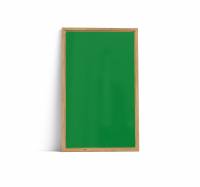 Lintex Offset Wall glastavle 130x210cm med eg ramme Fearless, gr&oslash;n