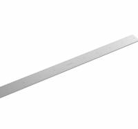 Lintex Trace magnetisk lineal 50cm i aluminium s&oslash;lvgr&aring;