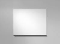 Lintex magnetisk whiteboardtavle lakeret 45x60cm med alu ramme