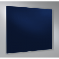 Lintex kridttavle med alu ramme 150x120cm blå