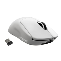 Logitech PRO X SUPERLIGHT tr&aring;dl&oslash;s Gaming mus, hvid