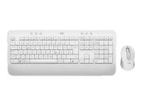 Logitech Signature MK650 Tastatur og mus hvid (Nordic)