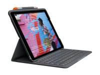 Logitech Slim Folio etui med tastatur til iPad og iPad Air