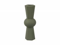 Lysestage Geo Count Ø6cm grøn