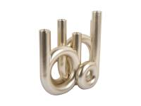 Lysestage Rings 13,5x32,5cm guld