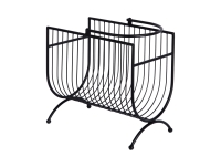 Magasinholder Riqueza 20,5x50cm jern sort