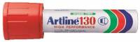 Artline 130 marker rød – 30 mm bred permanent marker