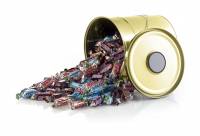 Mars Miniature Mix i guld metalspand med Bluetooth højtaler 1800g