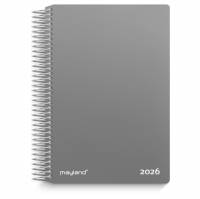 Mayland 2026 Dagkalender 11,7x17,1 cm mørkegrå 26212000