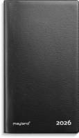 Mayland 2026 Index Planner månedskalender vinyl sort 26090000