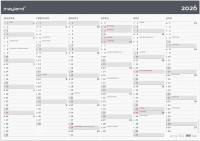 Mayland 2026 Kæmpekalender 100x70cm 2x6 måneder 26064200