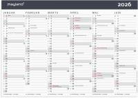 Mayland 2026 Kontorkalender Moderne A4 26059050