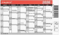 Mayland 2026 Mini kalender 11,7x7 cm 26052000