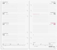 Mayland 2026 System PP International ugekalender tværformat REFILL 26276500