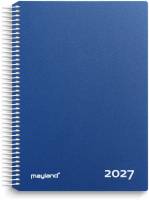 Mayland 2027 Timekalender PP-plast blå  27218020