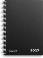 Mayland 2027 Timekalender PP-plast sort 27218000