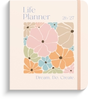 Mayland 26/27 Life Planner Pastel flowers A5 93123727