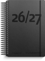 Mayland 26/27 Studie Mini dagkalender sort 13x10,3cm 27802600