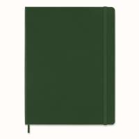 Moleskine notesbog Classic hard ulinieret XL 19x25cm grøn