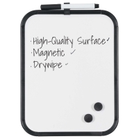 Naga Mini whiteboardtavle 21,6x27,9cm med sort ramme